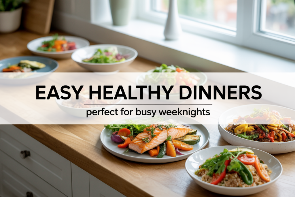 Easy Healthy Dinner Recipes for Busy Weeknights - Ukraveit.com